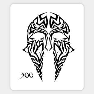 Spartan warrior helmet Sticker